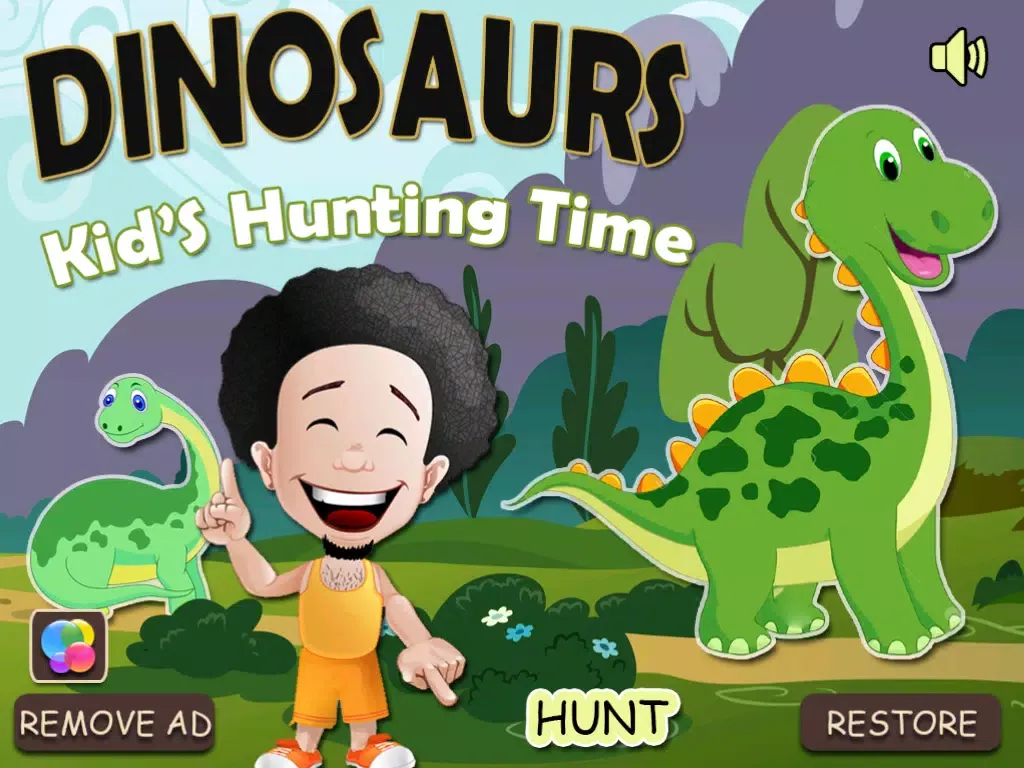 Capturas de pantalla de Dinosaur Kids Hunting Time iPad 