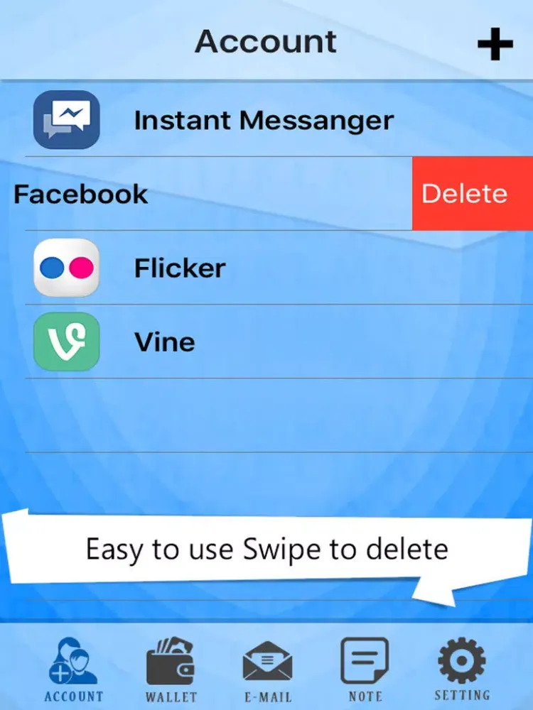 Secure Password Manager : Protect Your Password iPad 应用截图