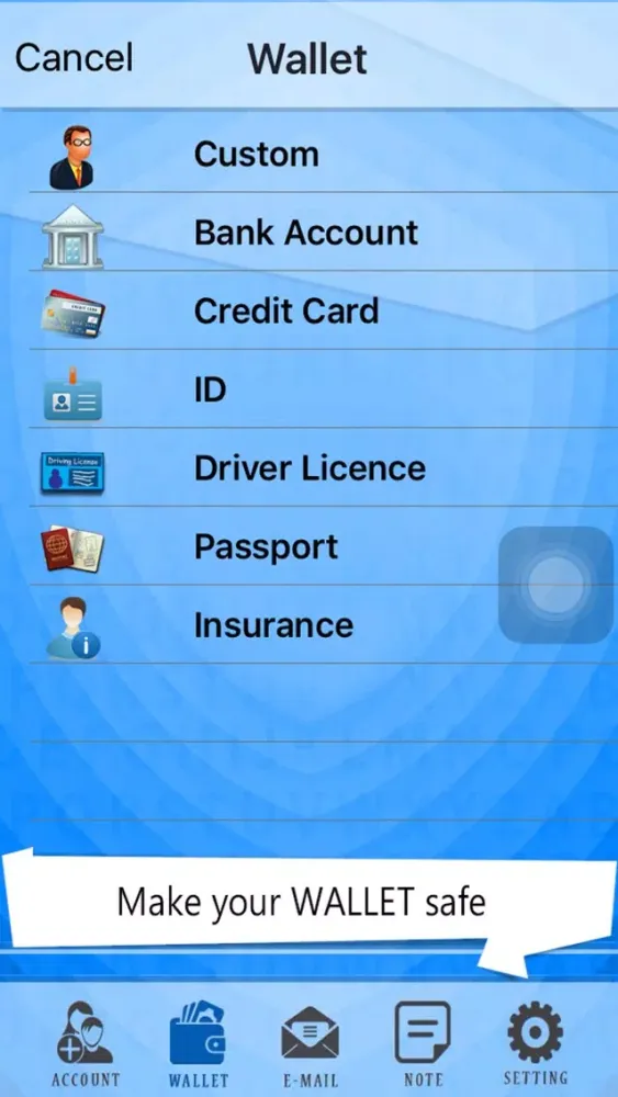 Secure Password Manager : Protect Your Password应用截图