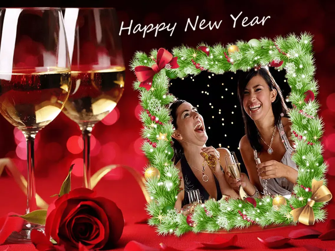 تصاویر New Year Frame - Letest iPad 