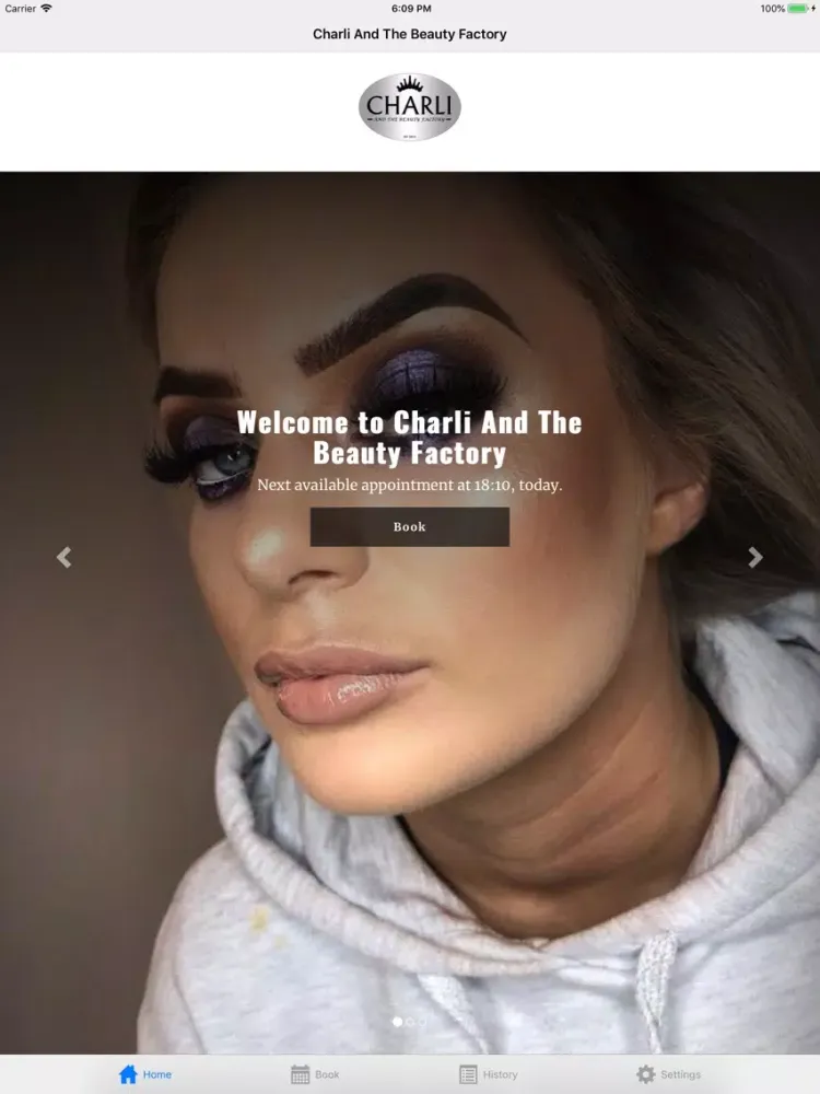 Charli And The Beauty Factory iPad 应用截图