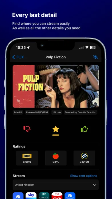 Скриншоты FLIX - Movies and TV