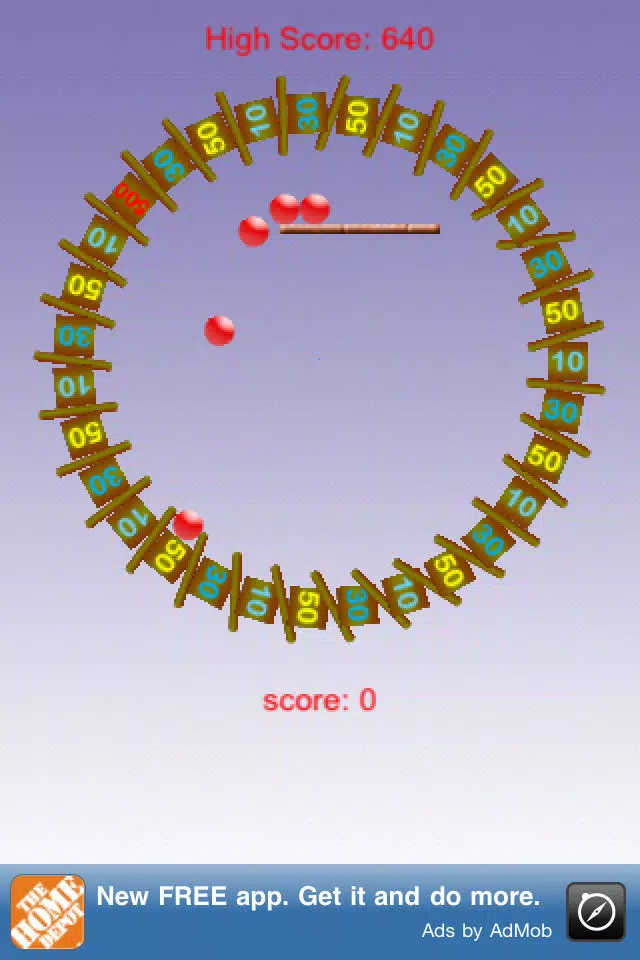 Falling Ball Spin سکرین شاٹس