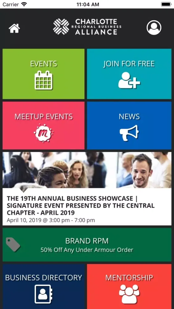 Скриншоты CLT Alliance App