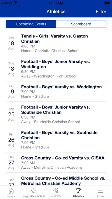 Charlotte Christian School Screenshots