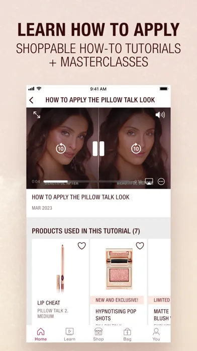Capturas de pantalla de CHARLOTTE TILBURY