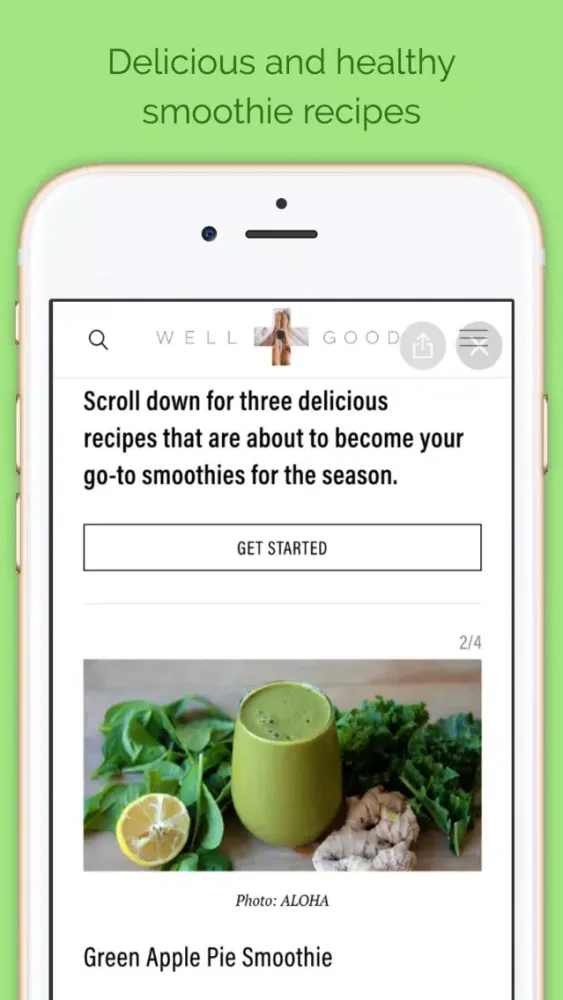 Smoothie Recipes Daily Screenshots