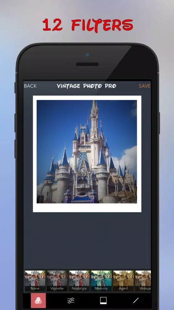 Zrzuty ekranu Vintage Photo Pro for Disney World