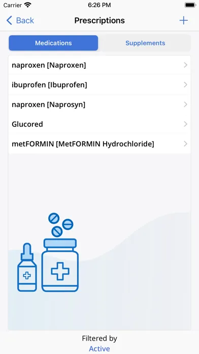 Charm mPHR 스크린샷