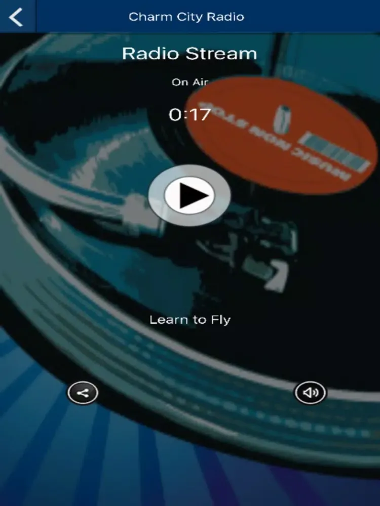 Charm City Radio iPad  Screenshots