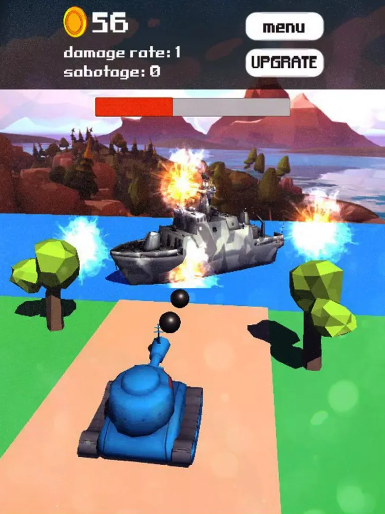 Blast Balls - Tank Fire Shoot iPad 应用截图