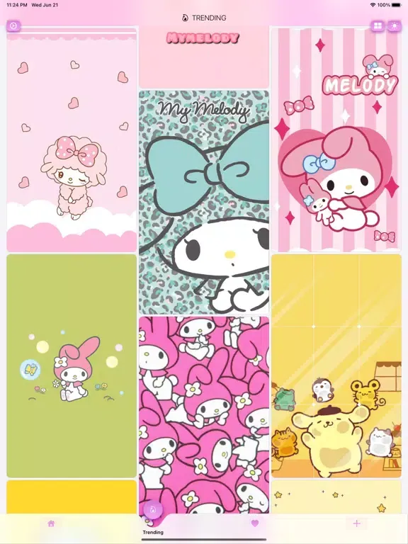 صور Sanrio kitty Wallpaper iPad 