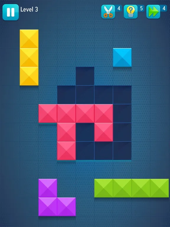Fit The Blocks - Puzzle Crush iPad  スクリーンショット