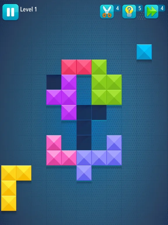 Fit The Blocks - Puzzle Crush iPad  スクリーンショット