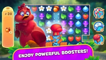 Brave Birds Adventure: Match 3 Screenshots