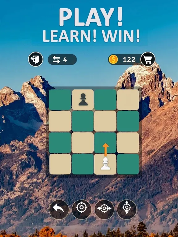 Zrzuty ekranu QueenScapes - Chess Puzzles iPad 