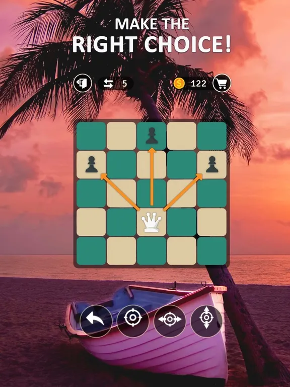 Zrzuty ekranu QueenScapes - Chess Puzzles iPad 