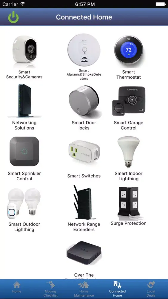 Capturas de pantalla de Allconnect Moving Planner