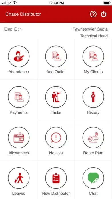 Chase app - Distributor應用截圖