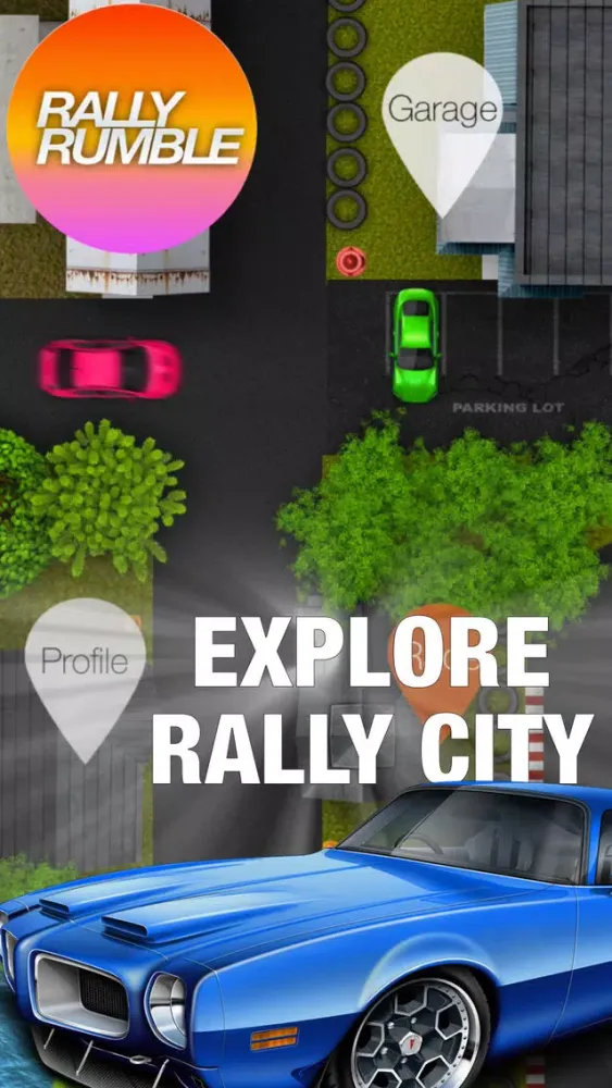 Captures d'écran de Rally Rumble