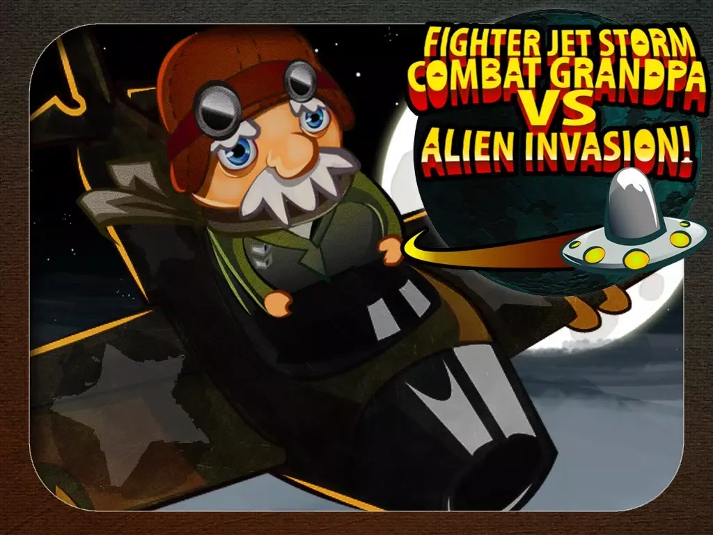صور Fighter Jet Storm-Combat Grandpa vs Alien Invasion iPad 