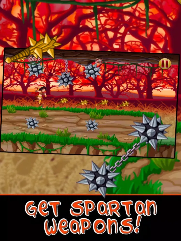 Ảnh chụp màn hình của Spartan War Run : Battle of the Immortal Warrior Empire - Free for iPhone and iPad Edition iPad 