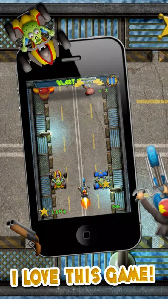 ภาพหน้าจอของ Zombie Motorcycle Reckless Escape : Can you Survive the Gangster Bike Race Highway Riots - FREE Challenge!