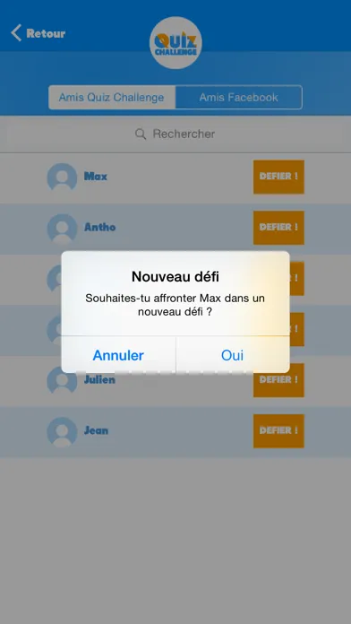 ภาพหน้าจอของ Quiz Challenge - Le jeu de culture générale complètement décalé !