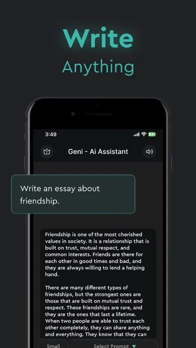 AI ChatBot: Writer & Assistant Screenshots