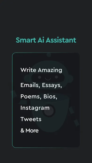 AI ChatBot: Writer & Assistant Screenshots