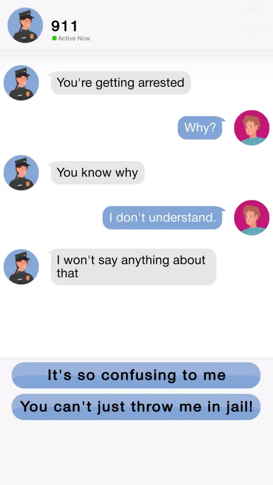Capturas de tela do Chat Game: Truth or Lie