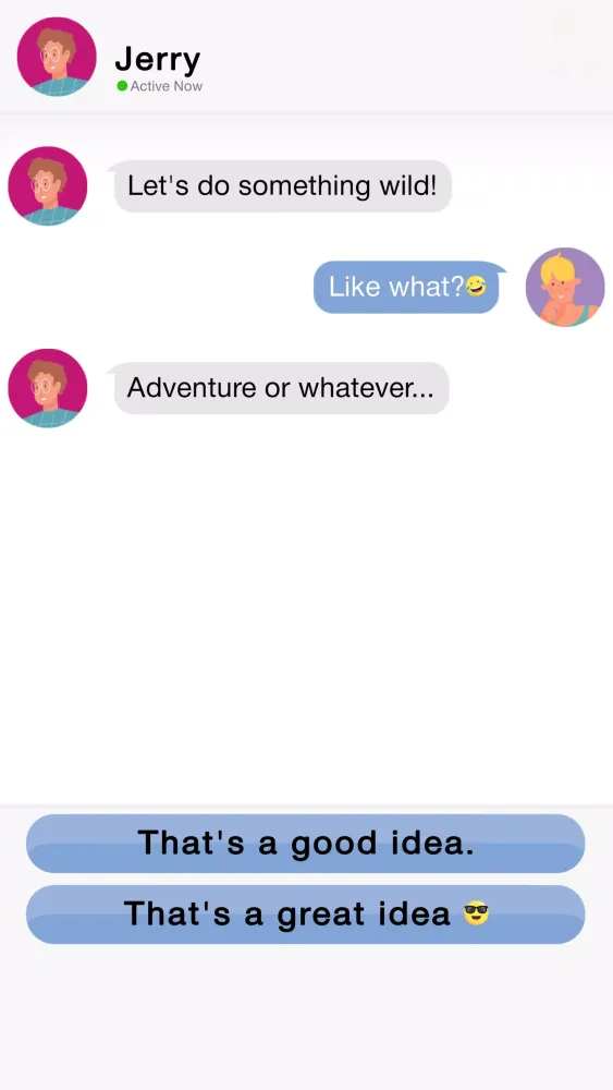 Capturas de tela do Chat Game: Truth or Lie