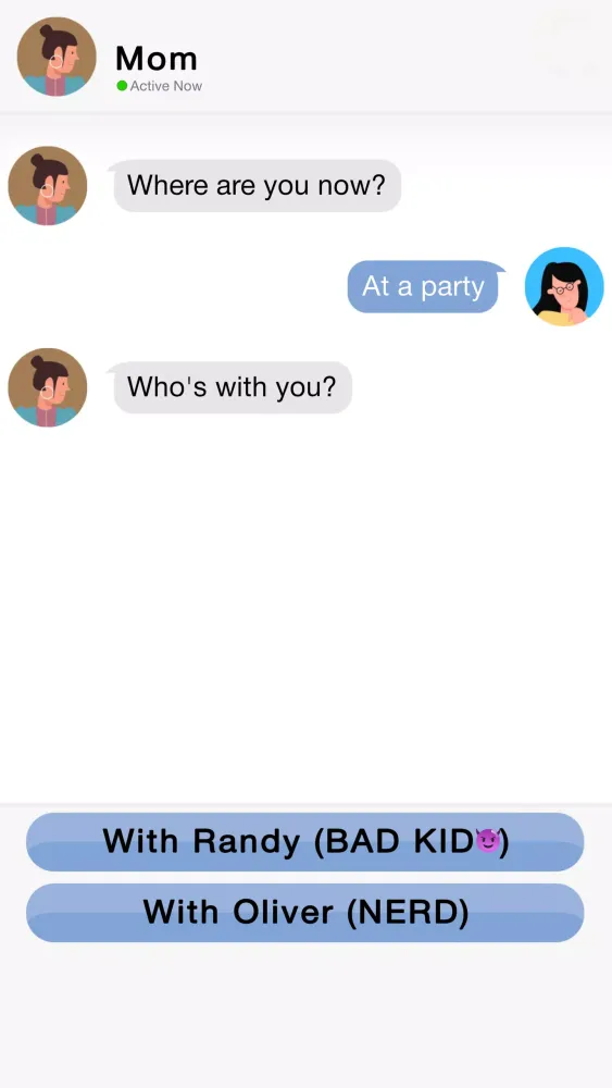 Capturas de tela do Chat Game: Truth or Lie