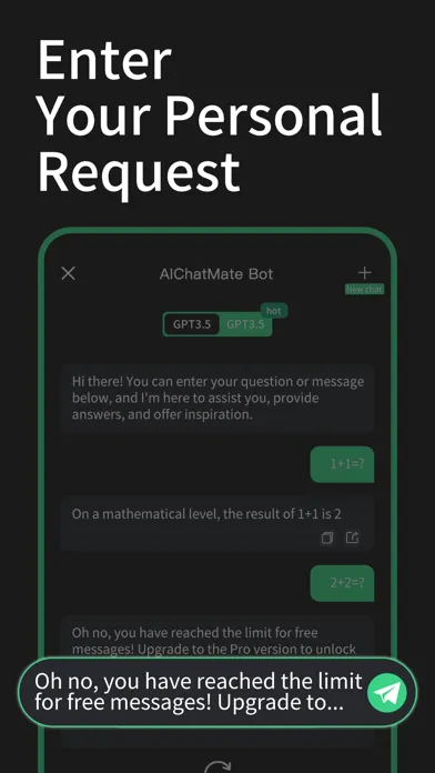 TalkBot - Conversational AI Screenshots