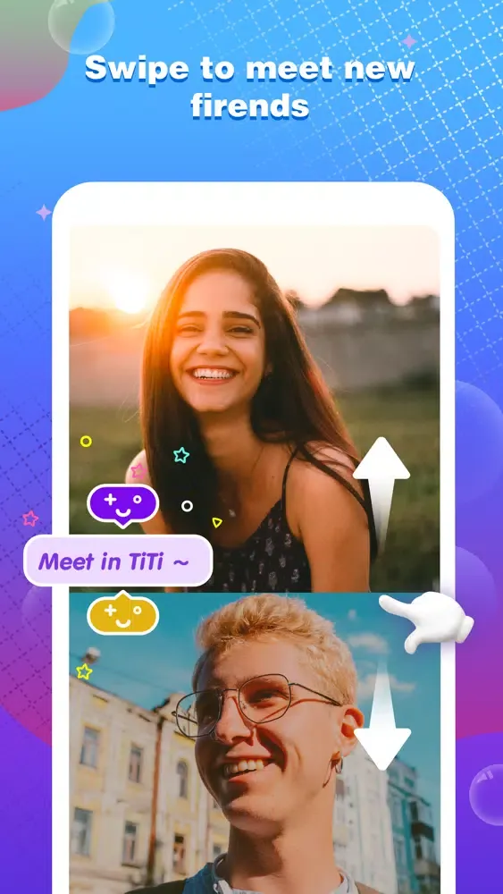 Tangkapan skrin TiTi - Follow & Add Friends