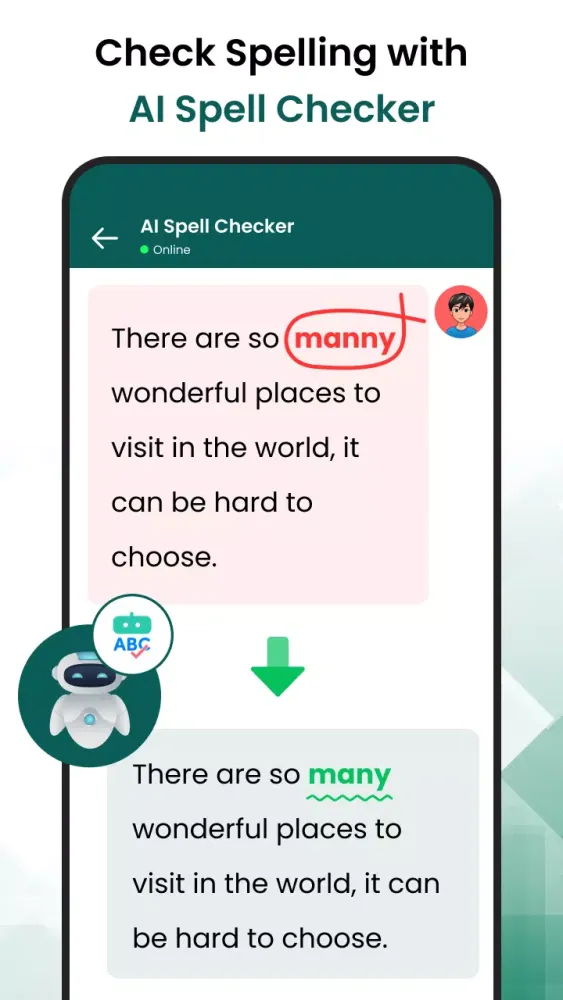 Capturas de pantalla de AI Chat Keyboard