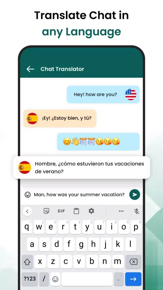 Capturas de pantalla de AI Chat Keyboard