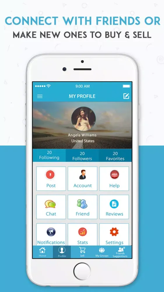Скриншоты shopOstop Shop For New & Used Goods For Sale – Use Your Trusted Network For Buying And Selling Stuff Safely