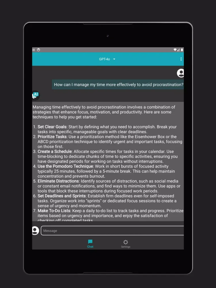 o1 - AI Chat & Search Screenshots