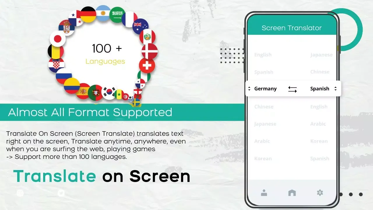 Zrzuty ekranu Screen Translator App