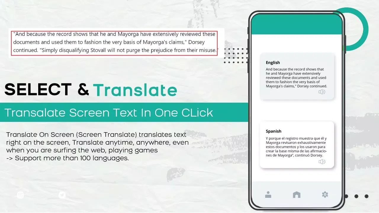 Zrzuty ekranu Screen Translator App