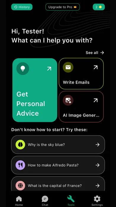 Chat Bot AI - GPT AI Assistant Screenshots