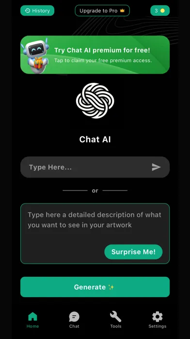 Chat Bot AI - GPT AI Assistant Screenshots