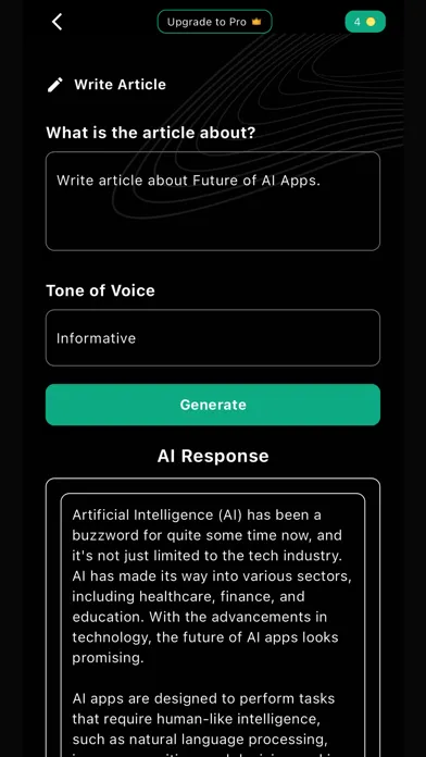 Chat Bot AI - GPT AI Assistant Screenshots