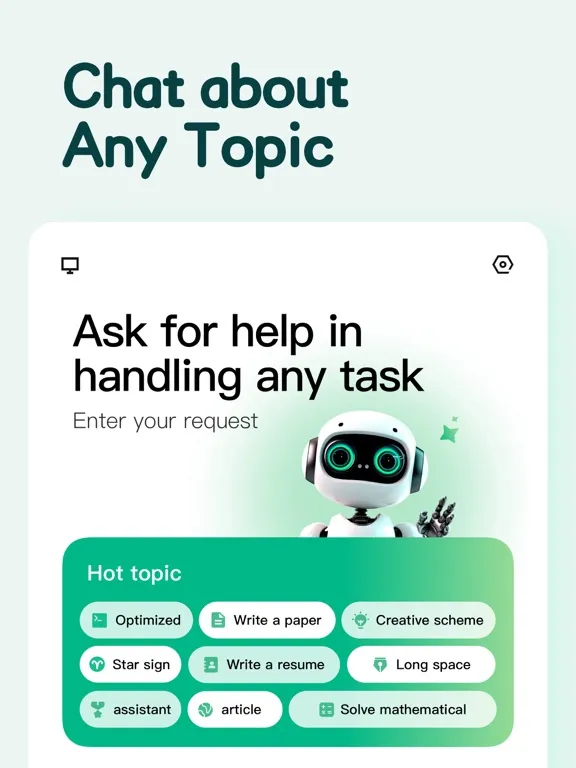 Capturas de tela do Chatbox - AI Chatbot Assistant iPad 