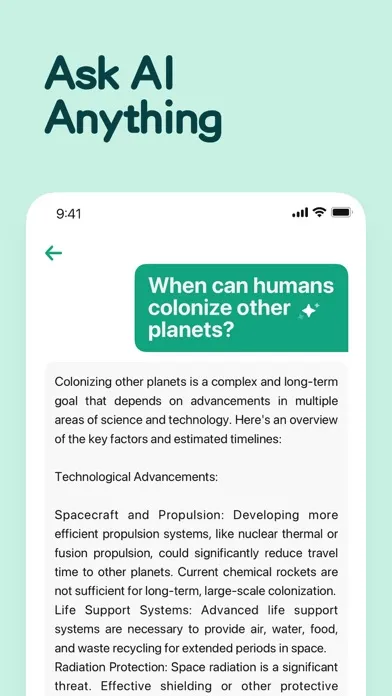 Capturas de tela do Chatbox - AI Chatbot Assistant