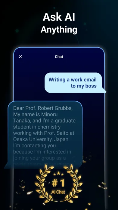 Zrzuty ekranu ChatAI: AI Chat Assistant