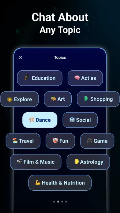 Zrzuty ekranu ChatAI: AI Chat Assistant