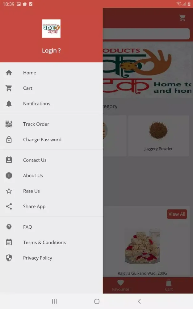 Chatak Matak Foods Ekran Görüntüleri