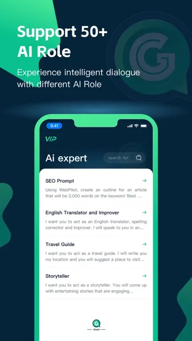 Capturas de pantalla de ChatAsk — AI Conversation4